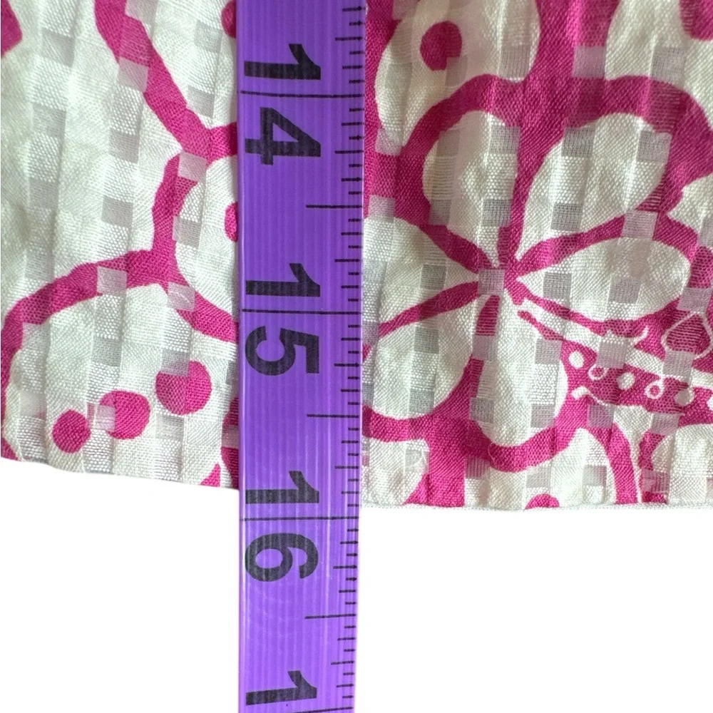 MAEVE ANTHROPOLOGIE Tie-Back Floral Printed Crop Top, Size SP.